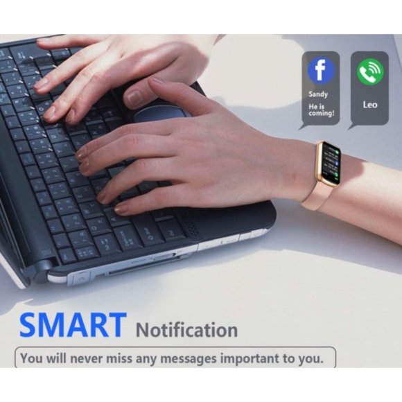 FITVII Slim Fitness Tracker with Blood Oxygen SpO2, Blood Pressure, 24/7… - Picture 5 of 8